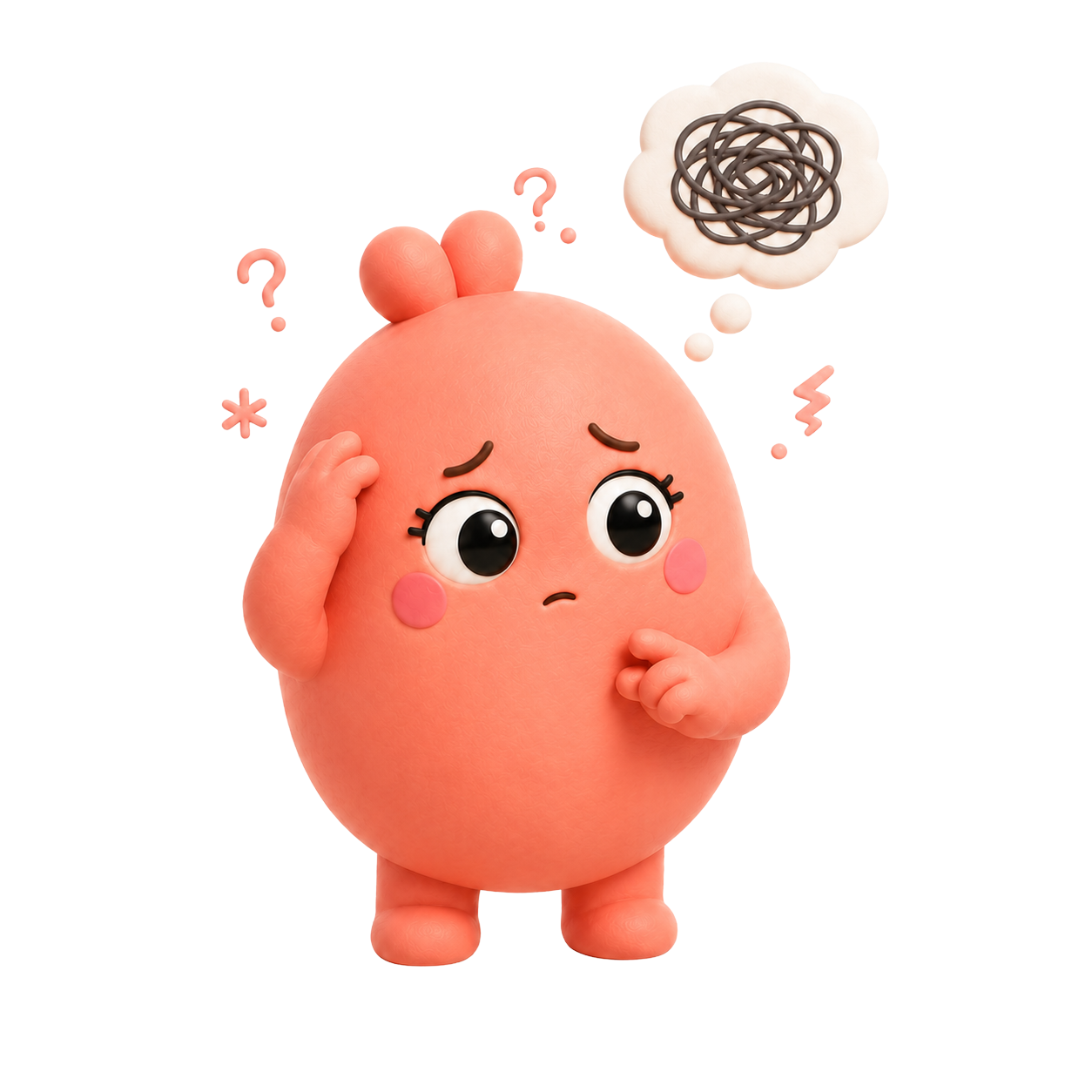 A parent, overwhelmed